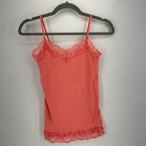 Y2K Bongo Small Cami Tank Top Dainty Lace Fairy Grunge Festival Summer Fitted